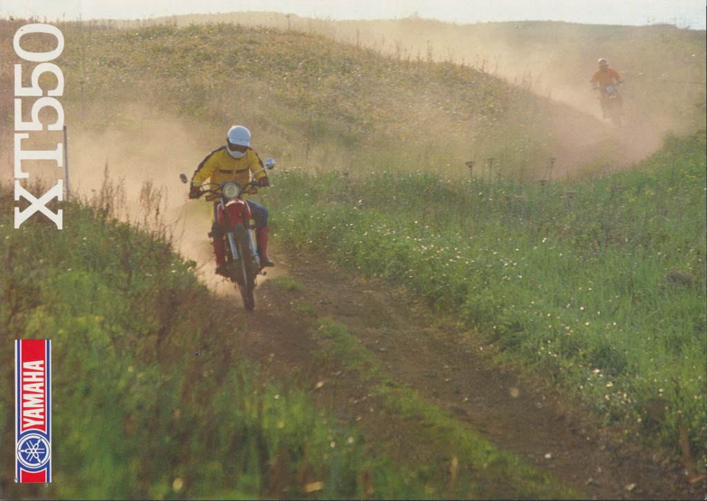 1983 XT550K. UK Model Sales Brochure